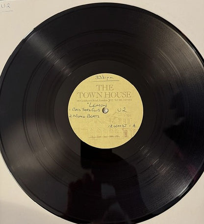 U2 - Lemon Remixes  SUPER RARE UK 4-Track Metal Acetate