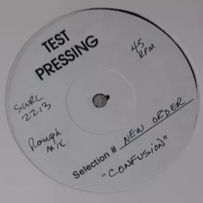 NEW ORDER - Confusion    RARE US 12" Test Pressing  Streetwise