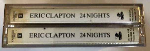 Eric Clapton - 24 Nights European Import 2x Cassette LP