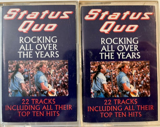 Status Quo - Rocking All Over The Years   European Import 2 x Cassette LP