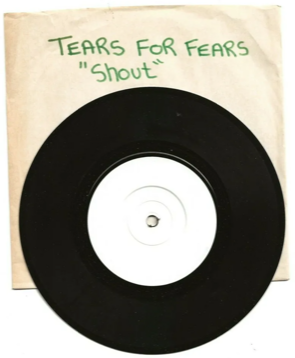 Tears For Fears - Shout - Rare UK White Label 7" Test Pressing