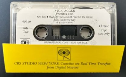 Mick Jagger - Primitive Cool     U.S. Promo Cassette LP