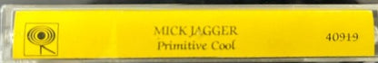 Mick Jagger - Primitive Cool     U.S. Promo Cassette LP