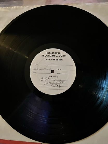 THE CURE - Boys Don't Cry - EXTREMELY RARE 1980 Test Pressing LP on PVC Records