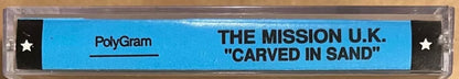 Mission UK - Carved In Sand   Rare Advance Promo Only Cassette LP