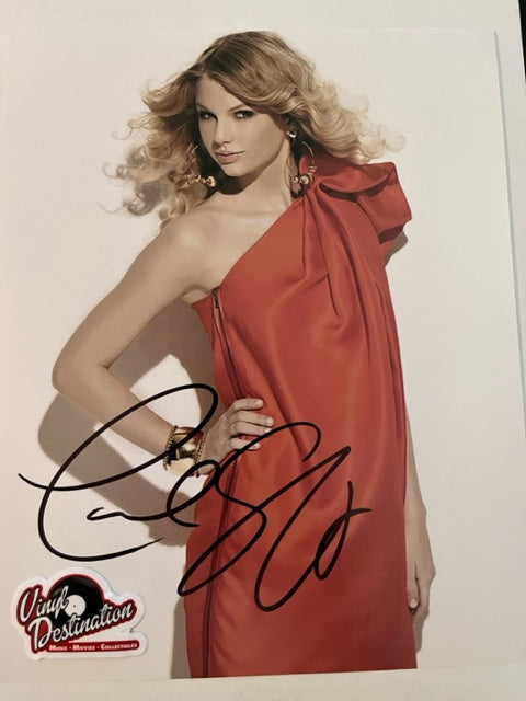 Taylor Swift - Hand Signed 8 x 10 Photo