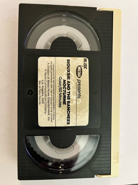 Siouxsie & The Banshees - Nocturne - SUPER RARE BETAMAX - Not VHS