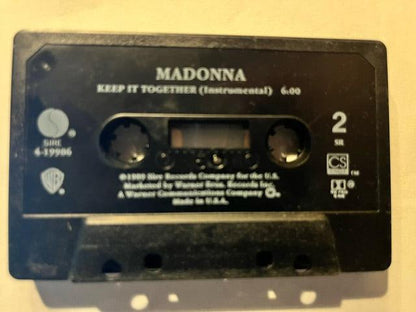 Madonna - Keep It Together    U.S. Cassette Single