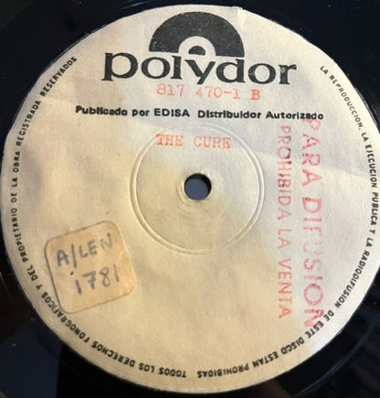 The Cure - Japanese Whispers   RARE Uruguayan Test Pressing LP