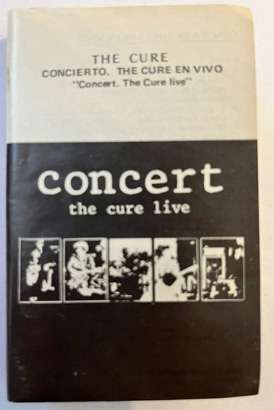 The Cure - Concert The Cure Live   Very Rare Venezuelan Cassette LP