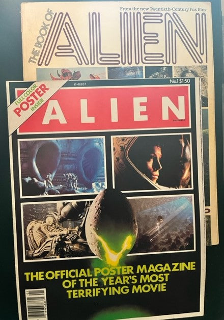 The Book Of ALIEN - 1979 Film Book + Fold Out Poster Booklet