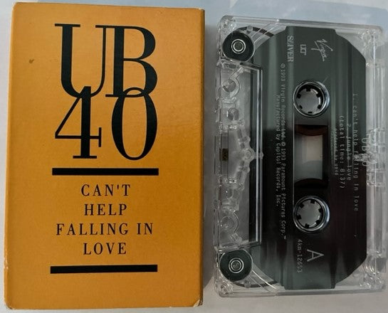 UB40 - Can't Help Falling In Love   U.S.Ccassette Single