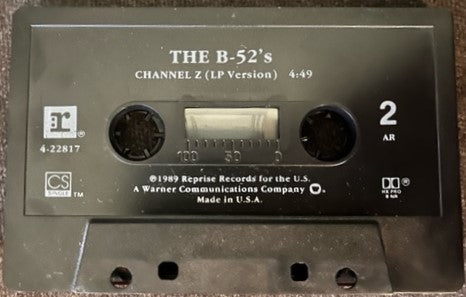 The B-52's - Love Shack / Channel Z         U.S. Cassette Single