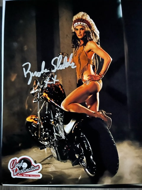 Brooke Shields - Hand Signed 8 1/2 x 11 Photo  W/COA