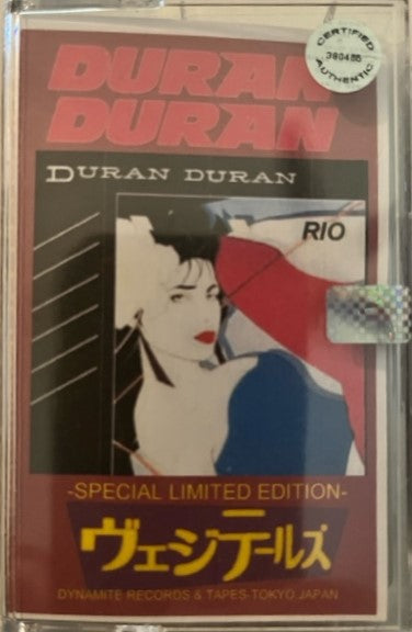 Duran Duran - RIO   RARE Japanese Cassette LP  Still Sealed