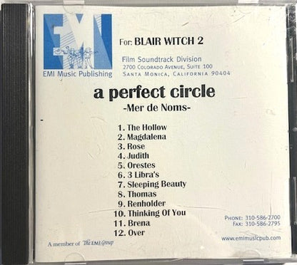 A Perfect Circle - Mer De Noms     RARE U.S. Promotional Only CDR