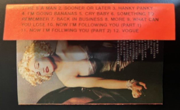 Madonna - I'm Breathless      East European Cassette LP