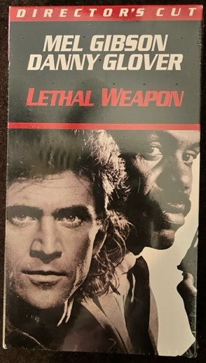 Lethal Weapon Director's Cut - VHS Videocassette    New / Sealed    Gibson / Glover