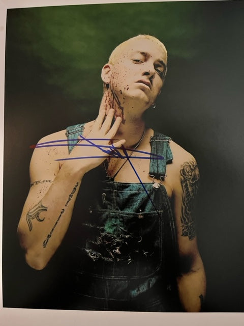 Eminem - Slim Shady - Hand Signed 8 x 10 Photo