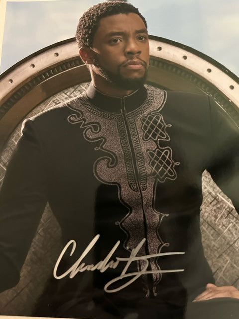 Chadwick Boseman - Black Panther - Hand Signed 8 x 10 Photo