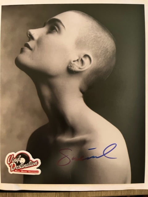 Sinead O'Connor - Iconic Irish Singer - Hand Signed 8 x 10 Photo