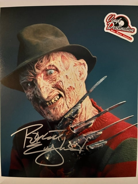 Robert Englund - Nightmare On Elm Street   Hand Signed 8 x 10 Photo