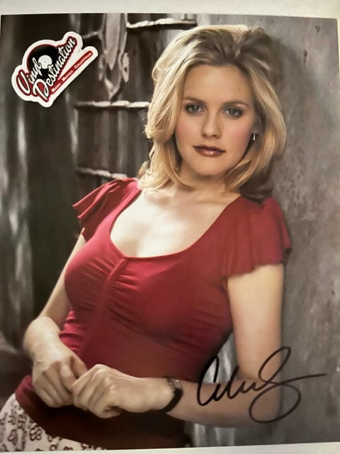 Alicia Silverstone - Hand Signed 8 x 10 Photo