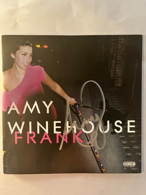 Amy Winehouse - Frank - Hand Signed Import CD