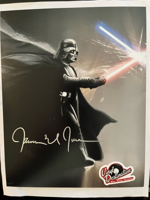 Darth Vader - Star Wars - James Earl Jones - Hand Signed 8 x 10 Photo