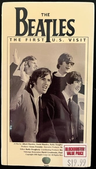 The Beatles - The First U.S. Visit - VHS Videocassette - NEW