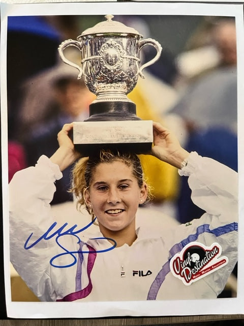 Monica Seles - Tennis Great - Hand Signed 8 x 10 Photo