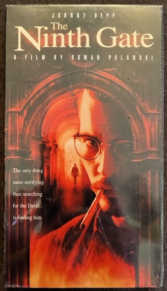 The Ninth Gate - VHS Videocassette   New / Factory Sealed   Johnny Depp