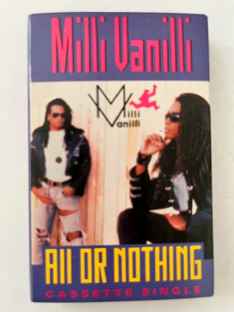 Milli Vanilli - All Or Nothing   U.S. Cassette Single