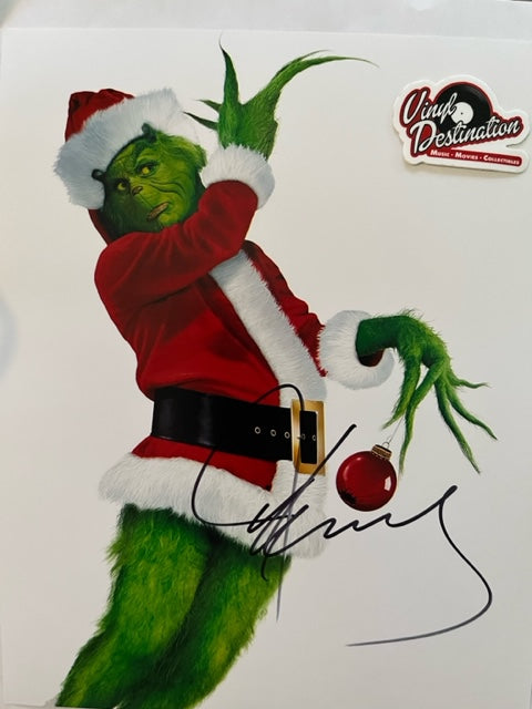 Jim Carrey - The Grinch - Hand Signed 8 x 10 Photo