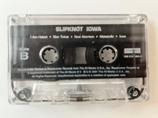 Slipknot - IOWA   Thailand Import Cassette LP