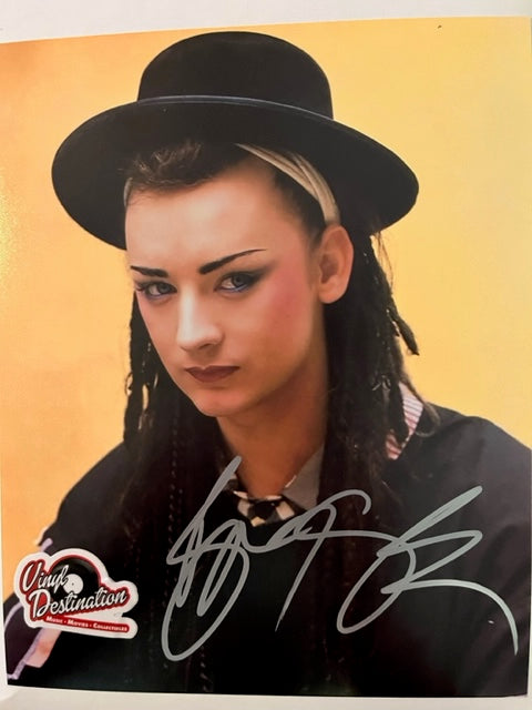 Boy George / Culture Club - Hand Signed 8 x 10 Photo