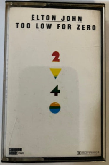 Elton John - Too Low For Zero        UK Import Cassette LP