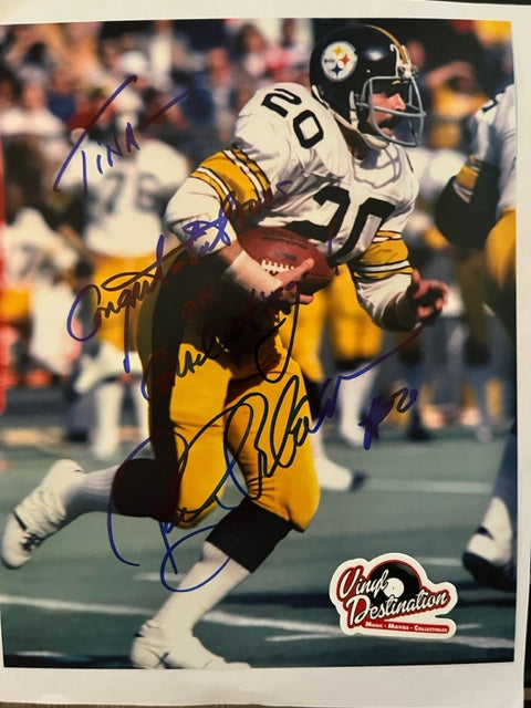 Rocky Bleier - NFL Star - Pittsburgh Steelers - Hand Signed 8 x 10 Photo