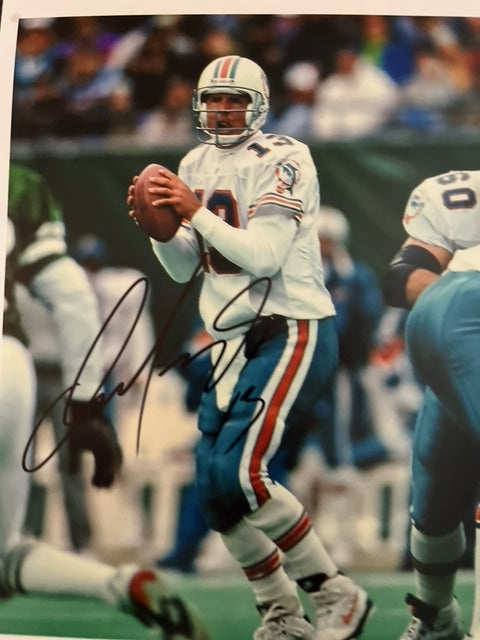 Dan Marino - Miami Dolphins - Hand Signed 8 x 10 Photo