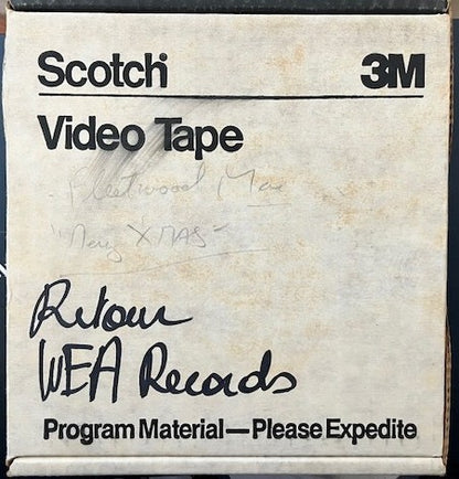 Fleetwood Mac - Christmas Message 1988   RARE 1" Master Video
