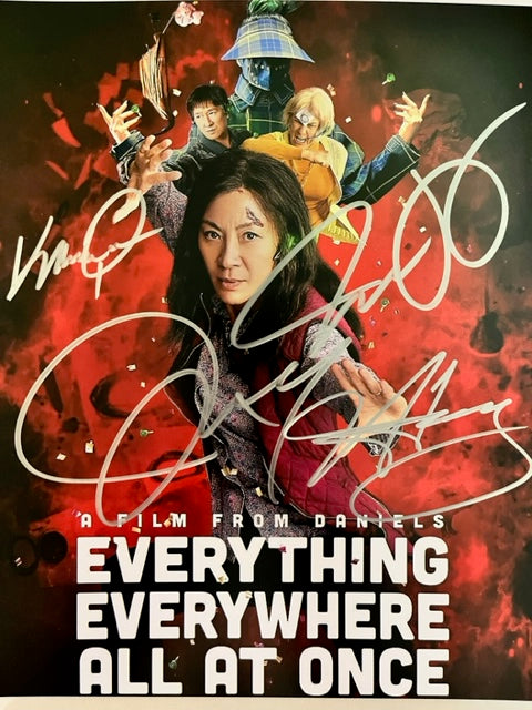 Everything Everywhere All At Once - Cast Signed 8 x 10 Photo