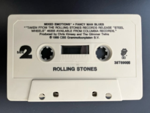 The Rolling Stones - Mixed Emotions  U.S. Cassette Single