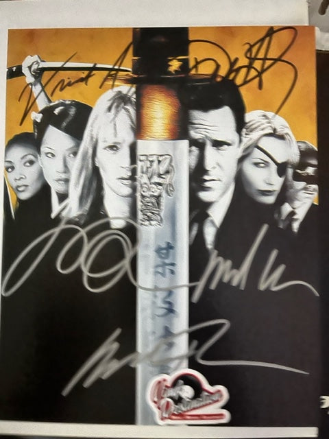 Kill Bill - Cast Signed 8 x 10 Photo