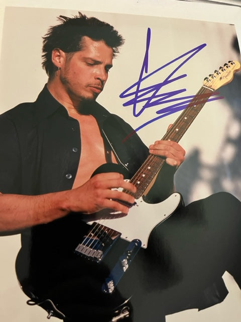 Audioslave / Soundgarden - Chris Cornell - Hand Signed 8 x 10 Photo