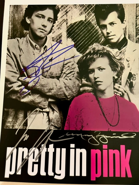 PRETTY IN PINK - Cast Signed 8 x 10 Photo  McCarthy - Ringwald - Cryer