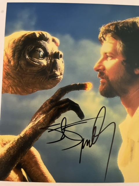 E.T. - Steven Spielberg - Hand Signed 8 x 10 Photo