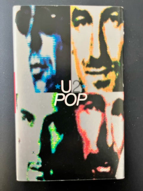 U2 - POP     Canadian Import Cassette LP