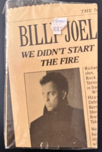 Billy Joel - We Didn't Start The Fire   U.S. Cassette Single