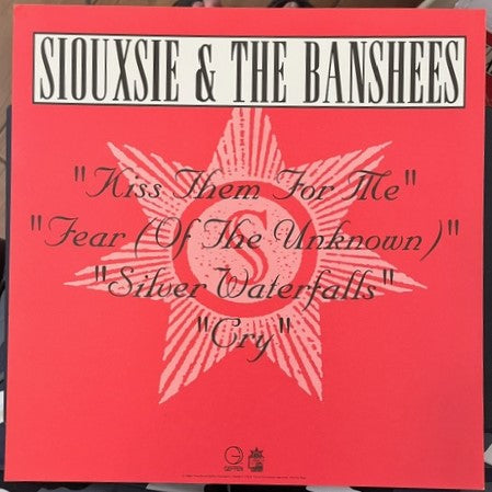 Siouxsie & The Banshees - Superstition   Promo Only 12" x 12" Display Flat