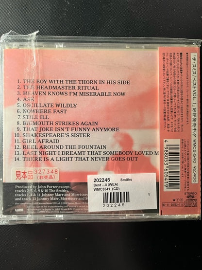 The Smiths - Best 2 - Rare Japanese Promotional CD